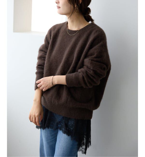 SLOBE IENA「フォックスアルパカプルオーバー」|ニット・セーター|