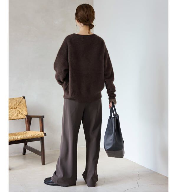 SLOBE IENA「フォックスアルパカプルオーバー」|ニット・セーター|