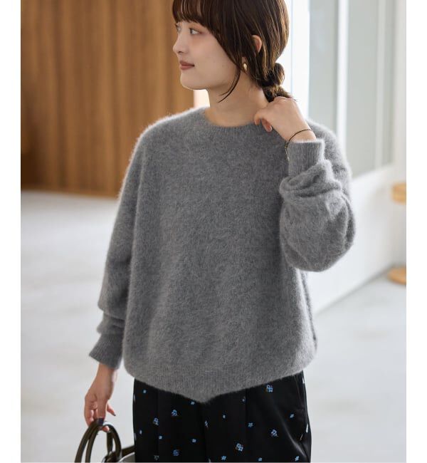 SLOBE IENA「フォックスアルパカプルオーバー」|ニット・セーター|