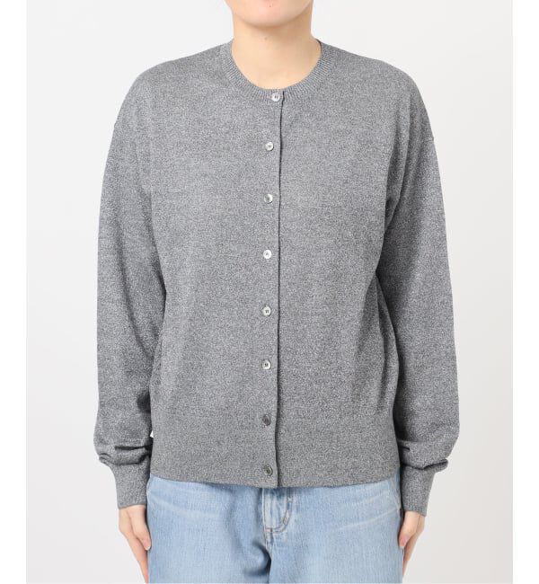 IENA「《新色あり/追加2》LEVITAロングスリーブカーディガン」|カーディガン|