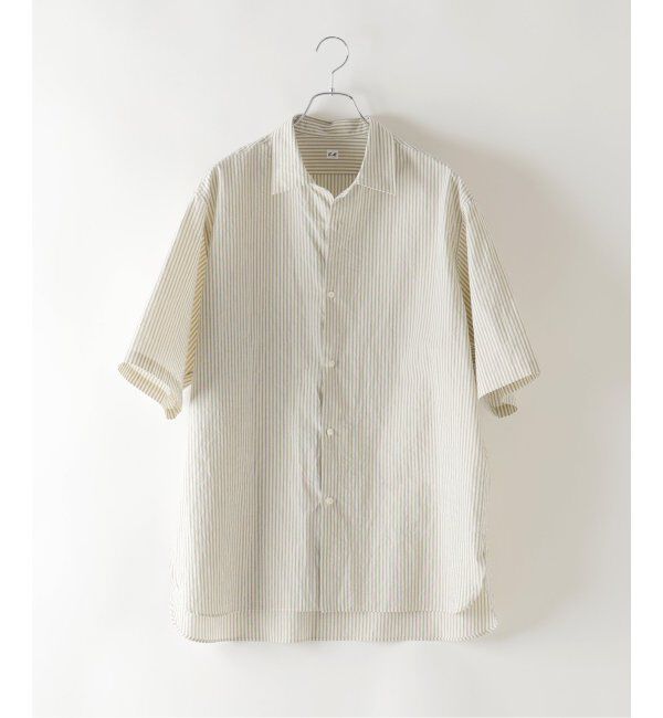 EDIFICE「ETS.MATERIAUX(マテリオ) フレンチワーク ショートスリーブシャツ」|シャツ・ブラウス|