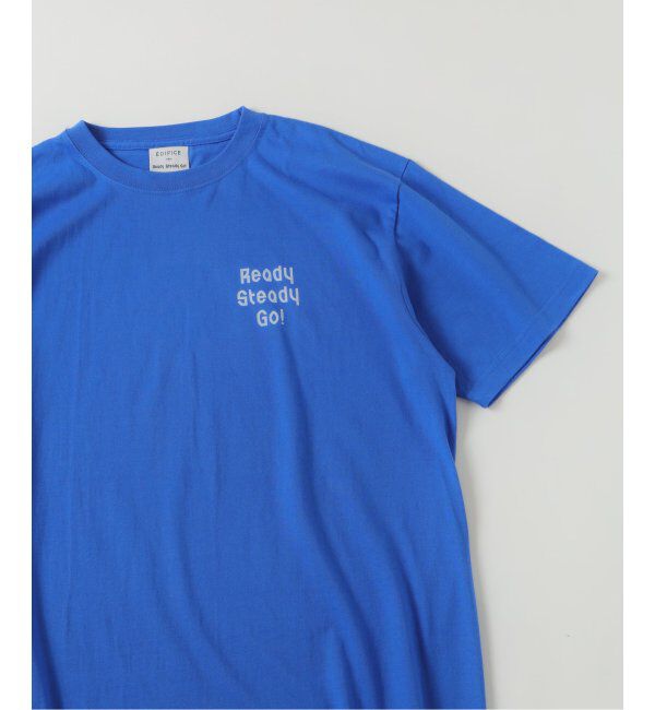 EDIFICE「Ready Steady Go! / レディーステディゴー 別注 プリント Tシャツ」|Tシャツ・カットソー|