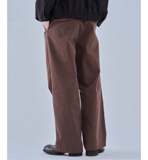 EDIFICE「ハイカウント ツイル チノパン」|チノ|