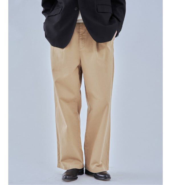 EDIFICE「ハイカウント ツイル チノパン」|チノ|