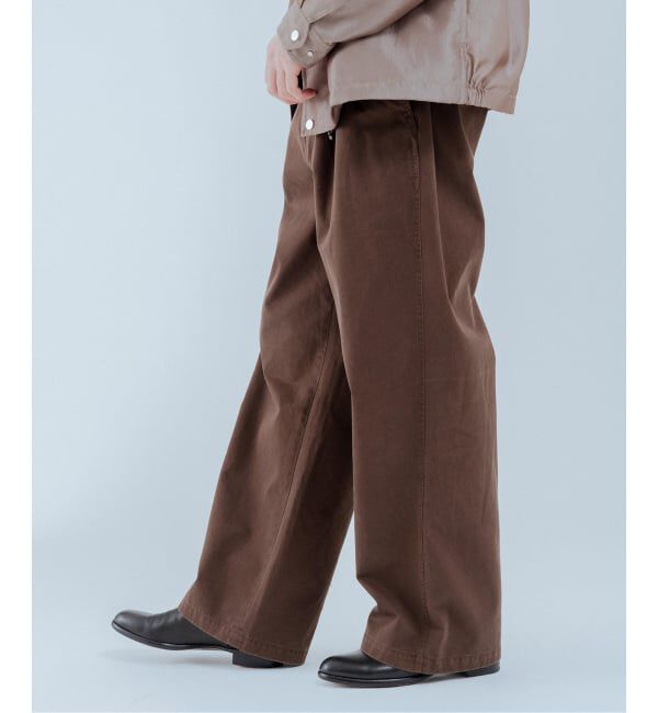 EDIFICE「ハイカウント ツイル チノパン」|チノ|