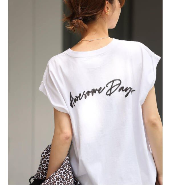 JOURNAL STANDARD relume「《追加3》刺繍ロゴフレンチTEE」|Tシャツ・カットソー|