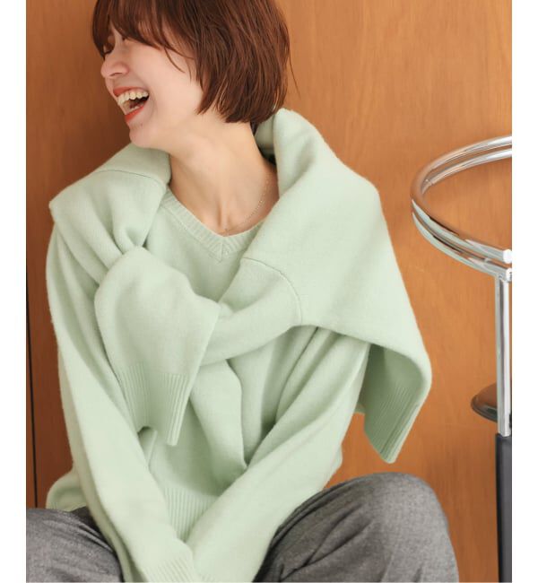 JOURNAL STANDARD relume「《追加 / 新色》ウールカシミヤVネックプルオーバー」|ニット・セーター|