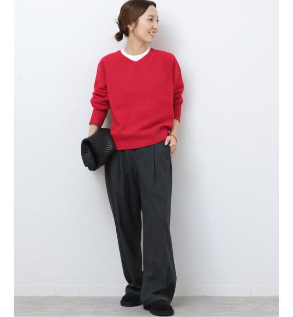 JOURNAL STANDARD relume「《追加 / 新色》ウールカシミヤVネックプルオーバー」|ニット・セーター|