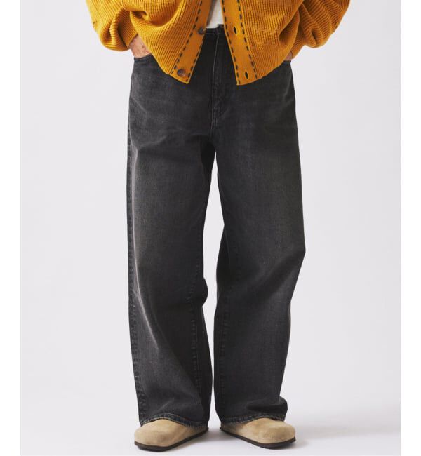 JOURNAL STANDARD relume「クラフト デニム ワイド ストレート パンツ」|デニム|
