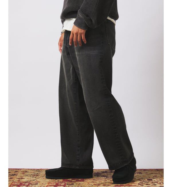JOURNAL STANDARD relume「クラフト デニム ワイド ストレート パンツ」|デニム|
