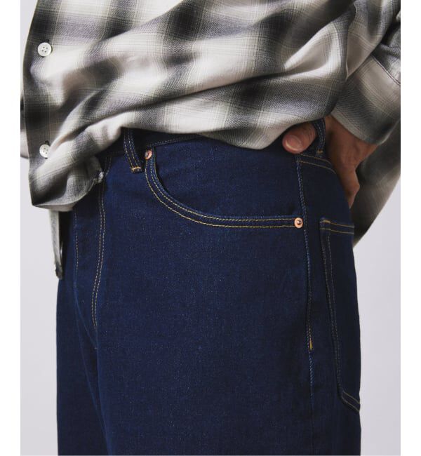 JOURNAL STANDARD relume「クラフト デニム ワイド ストレート パンツ」|デニム|