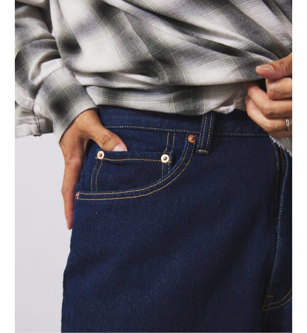 JOURNAL STANDARD relume「クラフト デニム ワイド ストレート パンツ」|デニム|