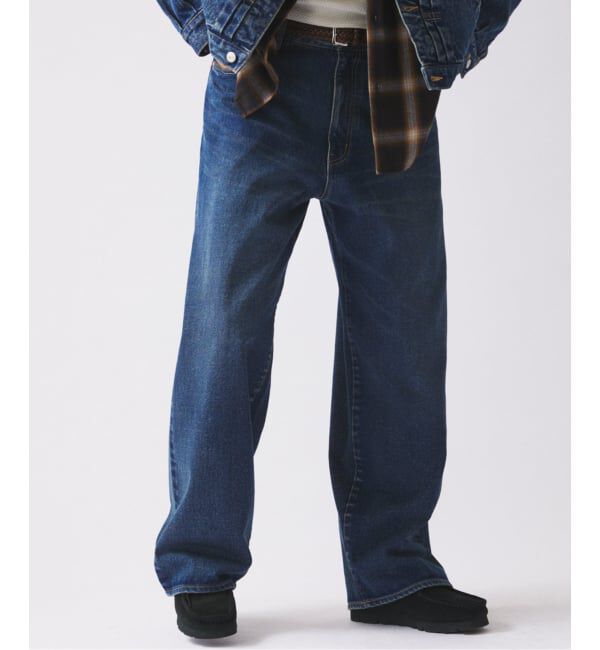 JOURNAL STANDARD relume「クラフト デニム ワイド ストレート パンツ」|デニム|