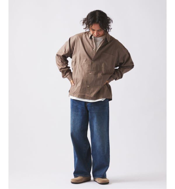 JOURNAL STANDARD relume「クラフト デニム ワイド ストレート パンツ」|デニム|