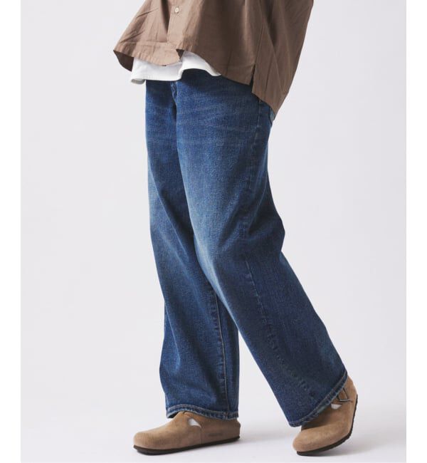 JOURNAL STANDARD relume「クラフト デニム ワイド ストレート パンツ」|デニム|
