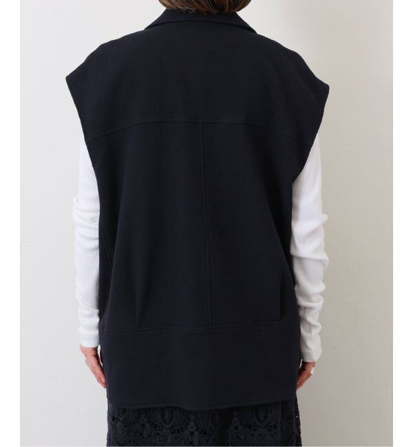 journal standard luxe「MIXツィードライダースベスト」|ダウンベスト・ベスト|