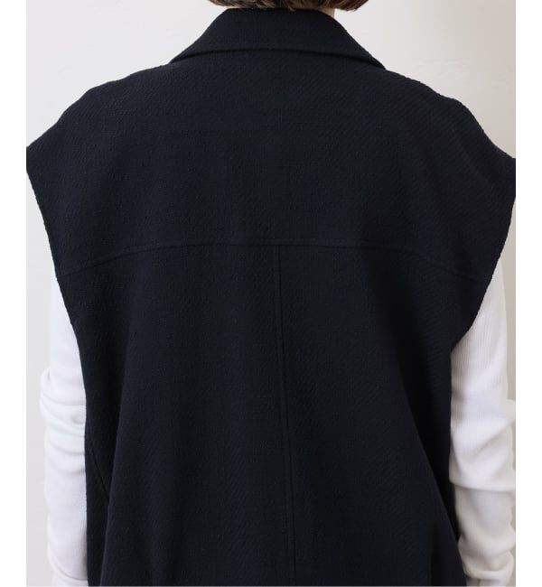 journal standard luxe「MIXツィードライダースベスト」|ダウンベスト・ベスト|