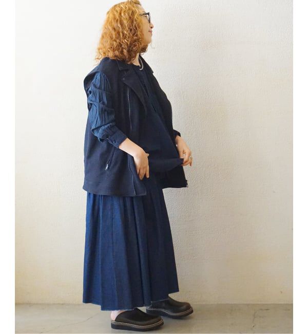 journal standard luxe「MIXツィードライダースベスト」|ダウンベスト・ベスト|