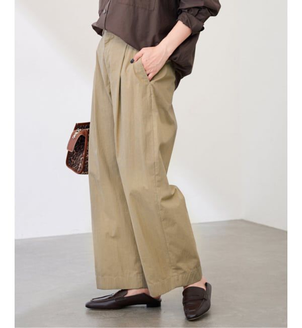 FRAMeWORK「コットンナイロンクロップドパンツ」|その他|