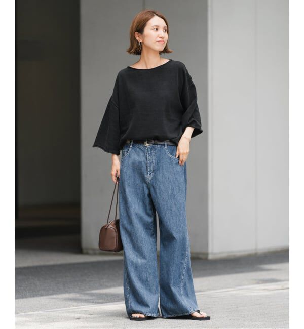 FRAMeWORK「バレルフォルムデニムパンツ」|デニム|