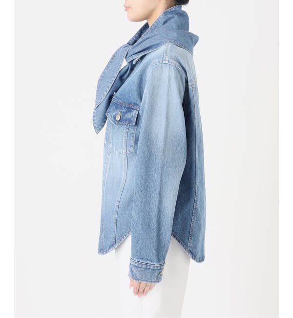 NOBLE「SERGE/サージ SCARF DENIM JACKET」|その他|