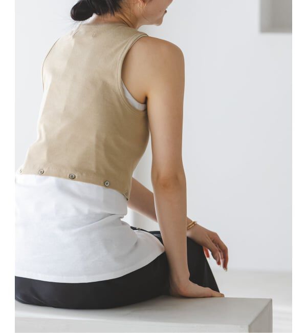 NOBLE「《カラー別注》KAYLE/ケイル HIGH GAUGE RIB DETACHABLE TANK」|タンクトップ|