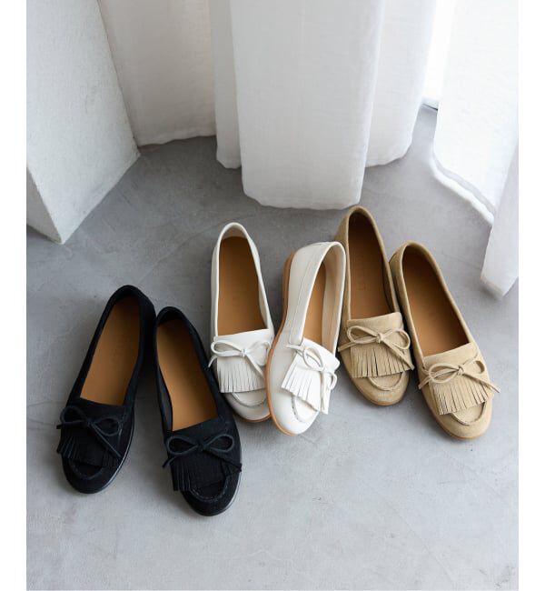  「レザーモールドキルトモカシン」|その他|