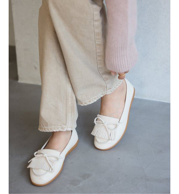  「レザーモールドキルトモカシン」|その他|ナチュラル