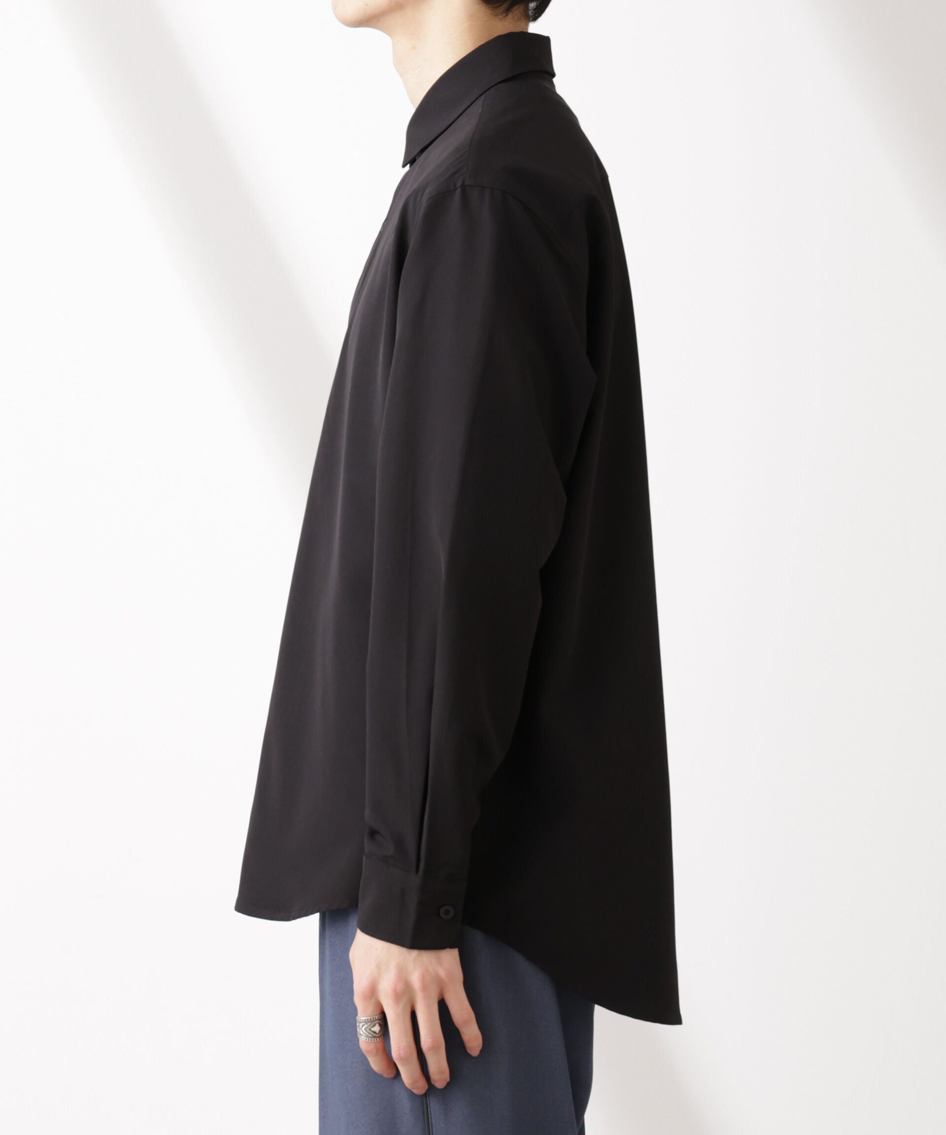 nano･universe「ライトウェイトストレッチ シャツ長袖」|シャツ・ブラウス|