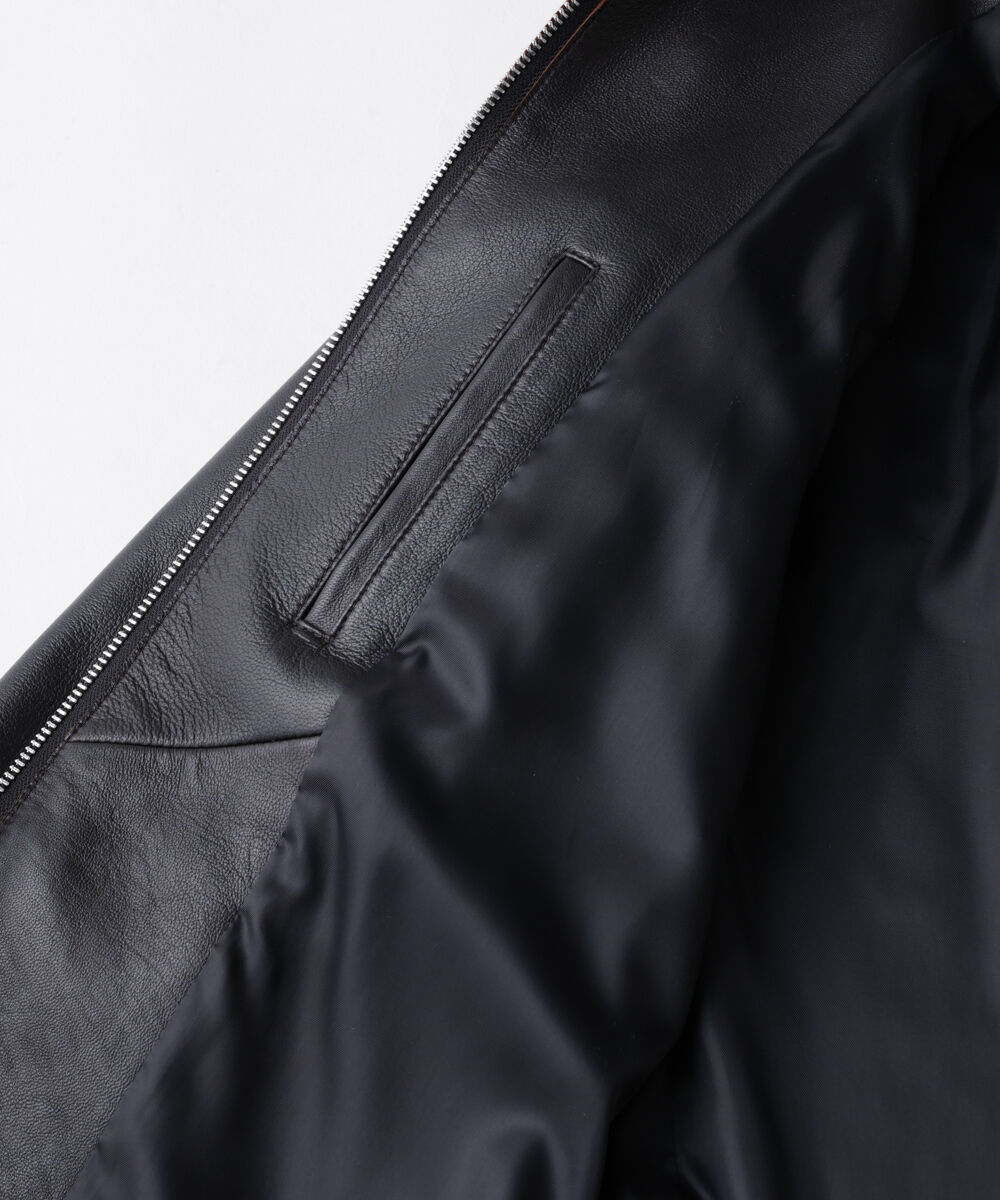 nano･universe「｢ASSEMBLANC｣シープトローヴライダースブルゾン」|ブルゾン・スタジャン|