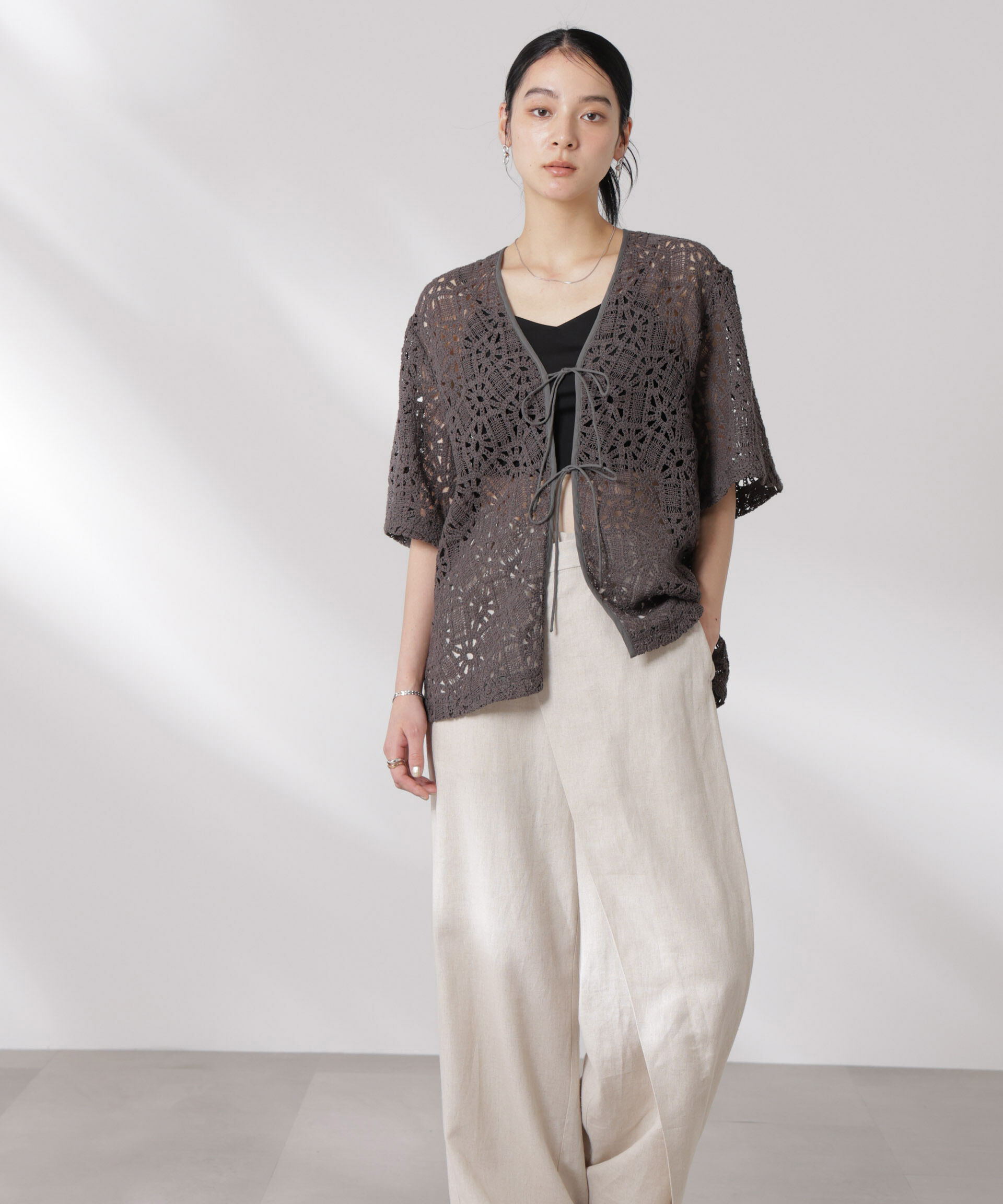 nano･universe「コットンコードレースジャケット（セットアップ可）」|テーラードジャケット|