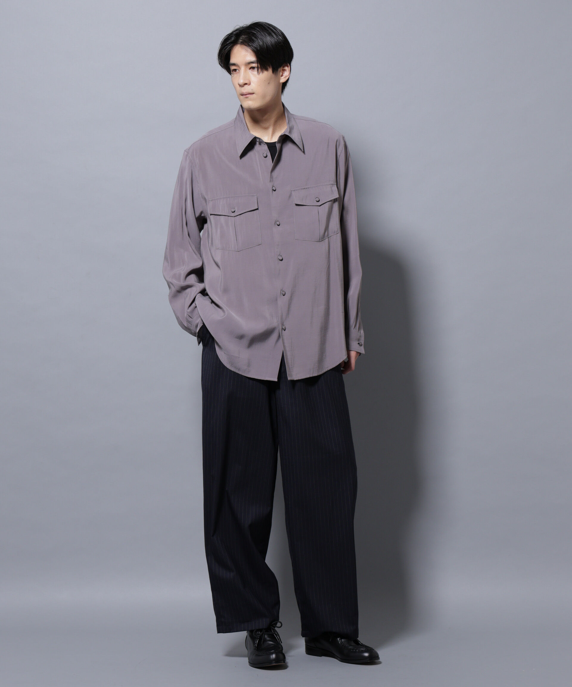 nano･universe「「大人のワイドパンツ」TWソロテックスワイドイージースラックス」|チノ|