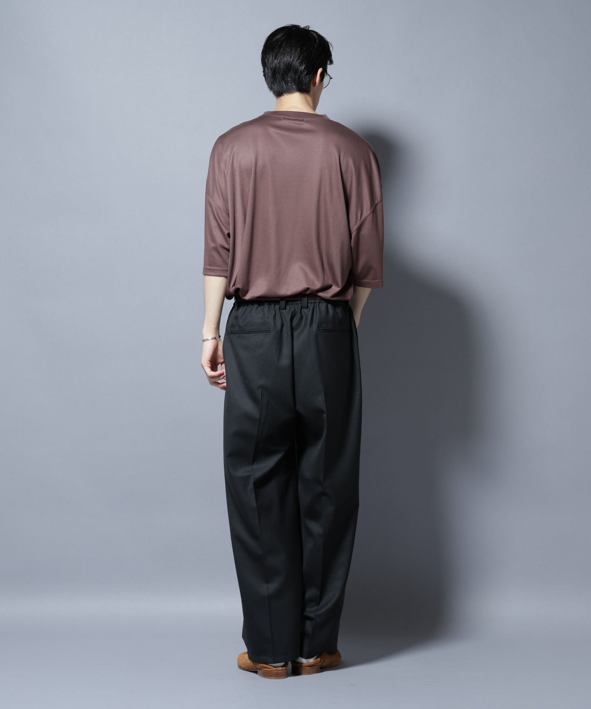 nano･universe「MIYATA&times;NANO JAPAN MADE キュプラ混 Tシャツ」|Tシャツ・カットソー|