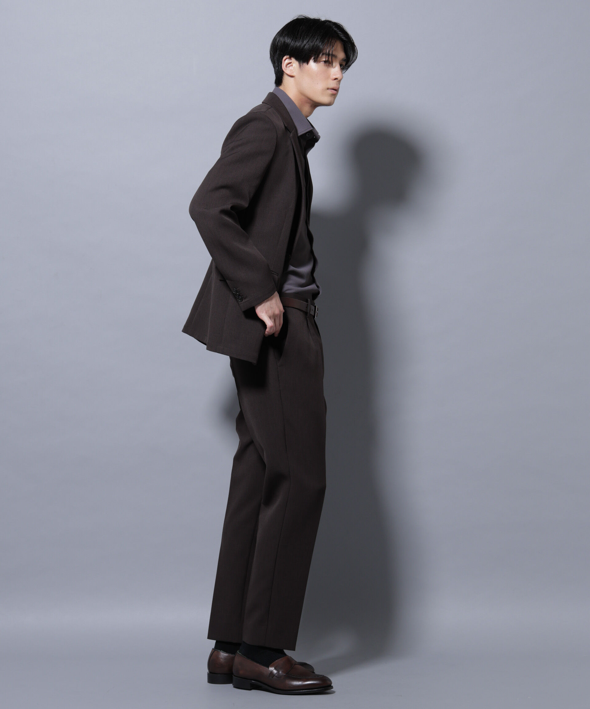 nano･universe「｢Damerino｣ReflaxR ダブルクロスウェザーセットアップ」|スーツ|