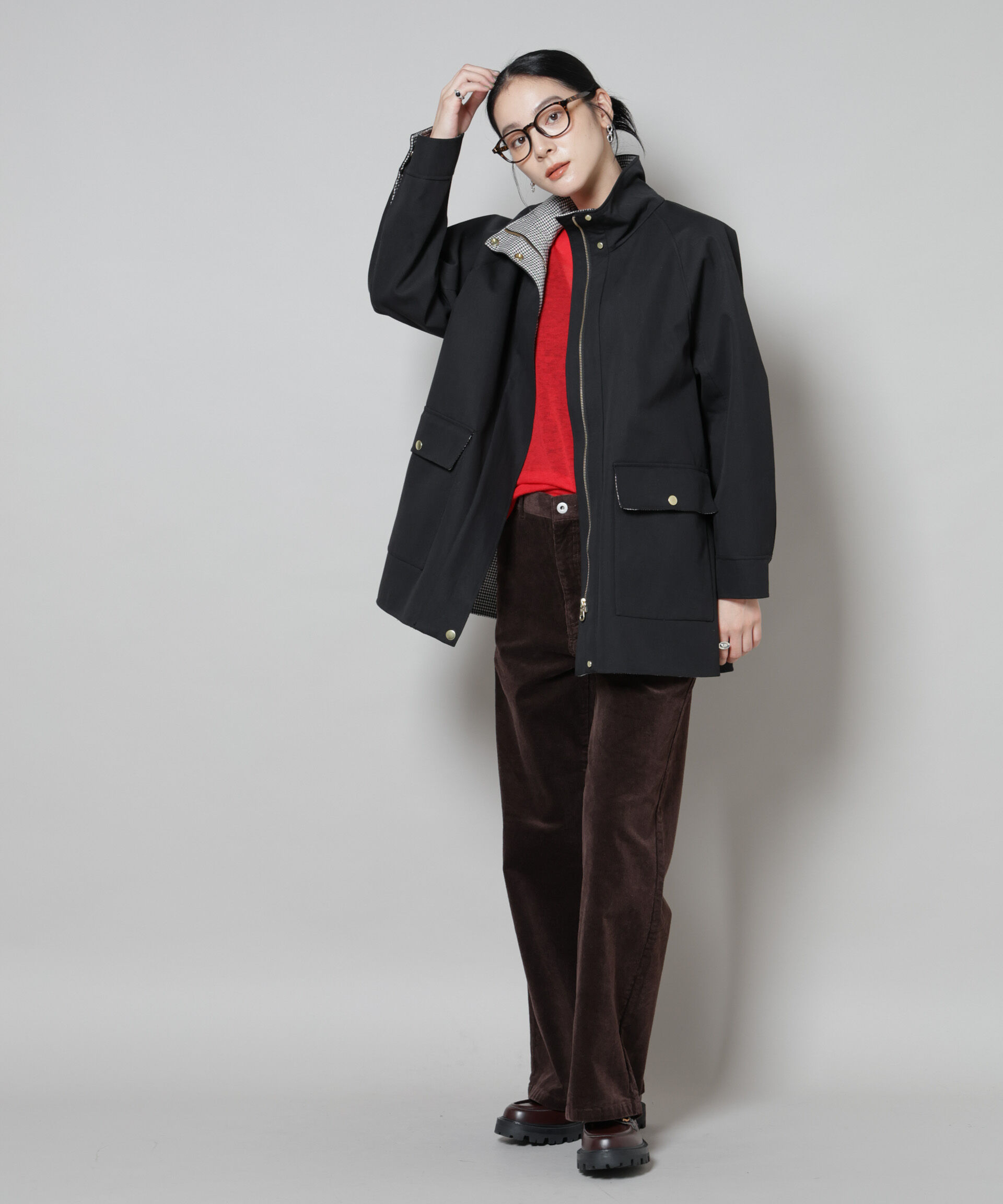 nano･universe「リバーチェックコンビコート」|その他|