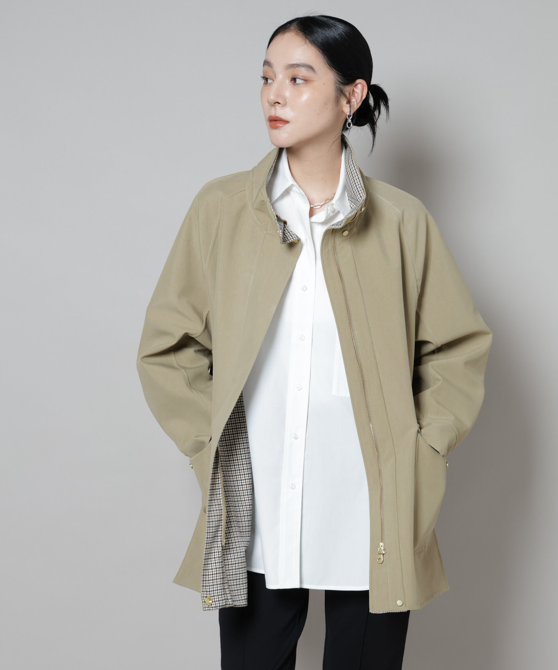 nano･universe「リバーチェックコンビコート」|その他|