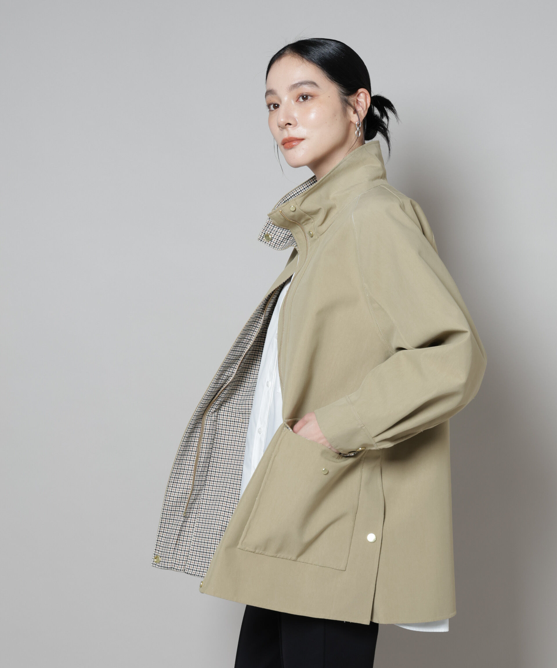 nano･universe「リバーチェックコンビコート」|その他|