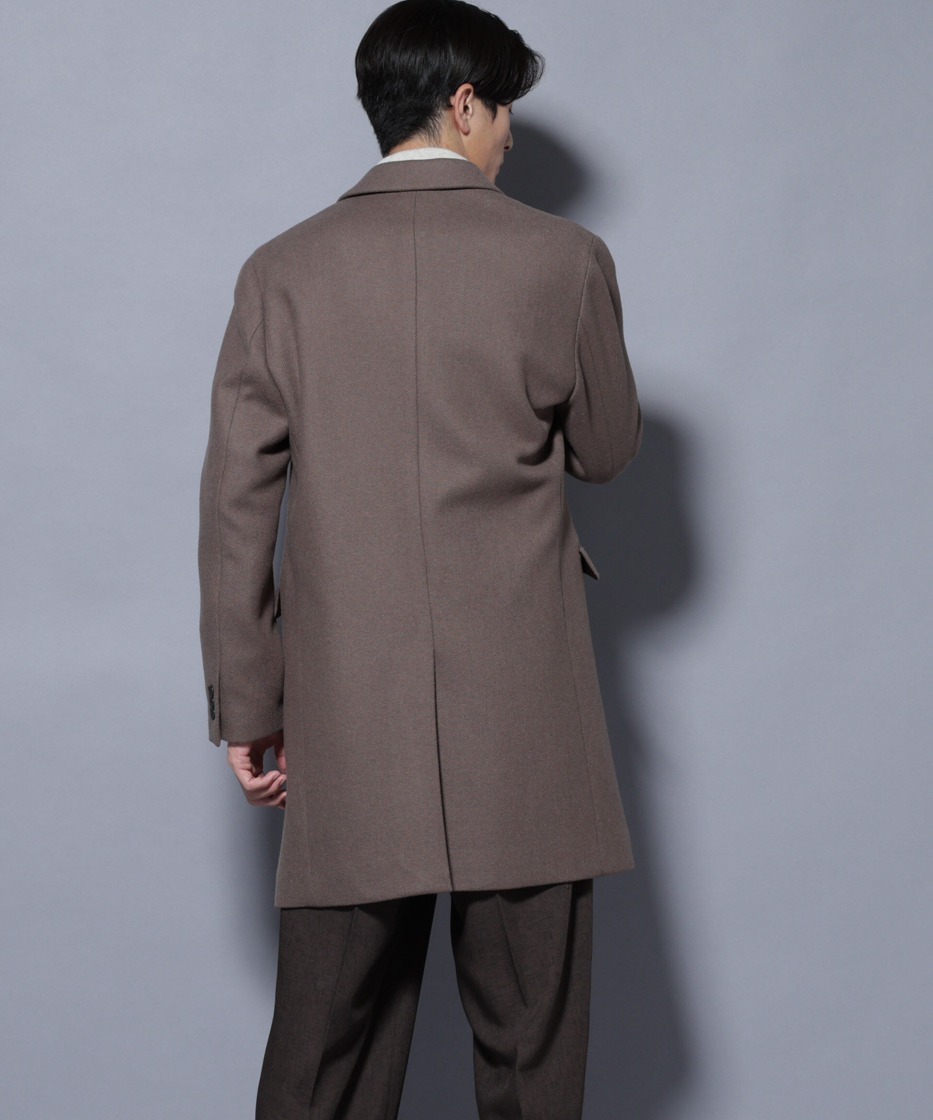 nano･universe「ウール/Nメルトンチェスターコート」|その他|