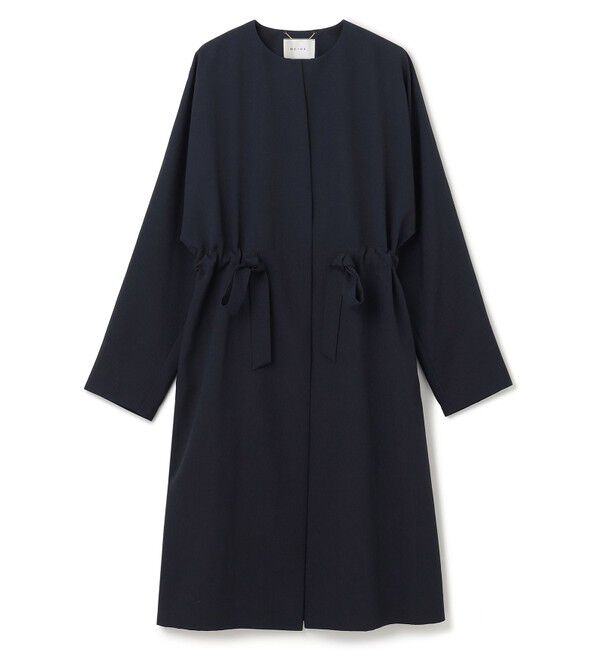 BEIGE,「MARIE / ノーカラーコート」|ノーカラーコート|