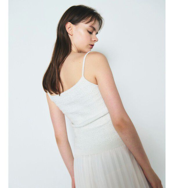 Diagram「ラメツイードニットキャミ」|ニット・セーター|