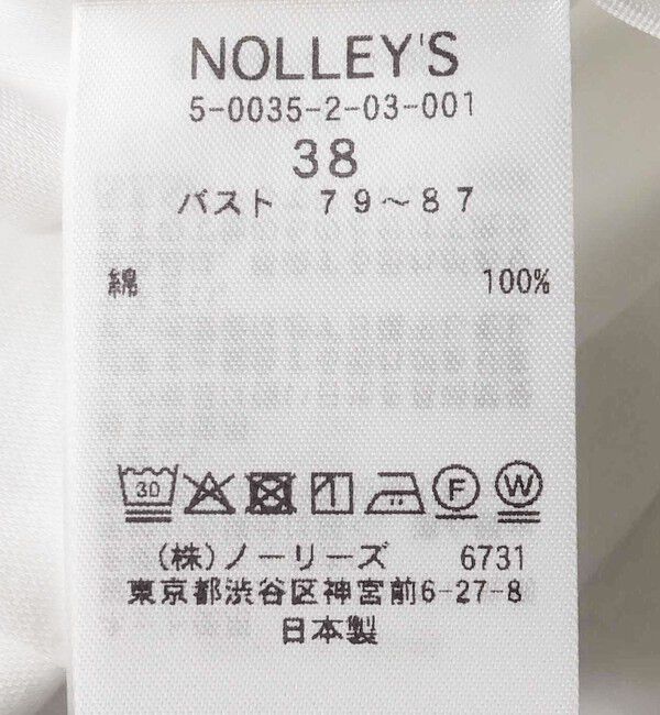 NOLLEY'S「プレミアムスムースTシャツ」|Tシャツ・カットソー|