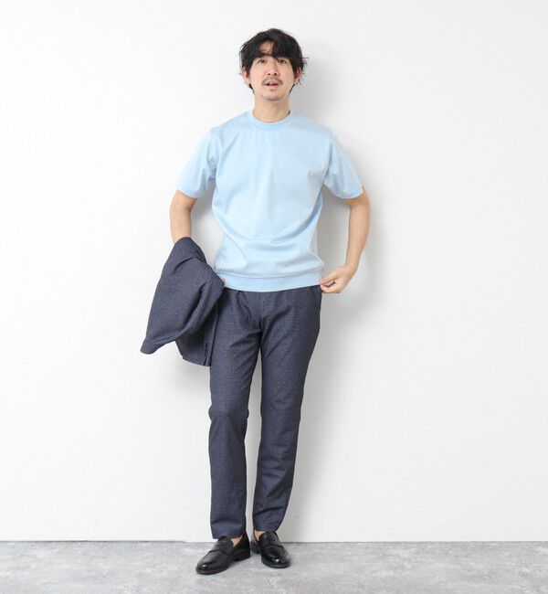 NOLLEY'S goodman「《ビジカジ対応》シルケットスムースドレスTシャツ 25SS」|Tシャツ・カットソー|