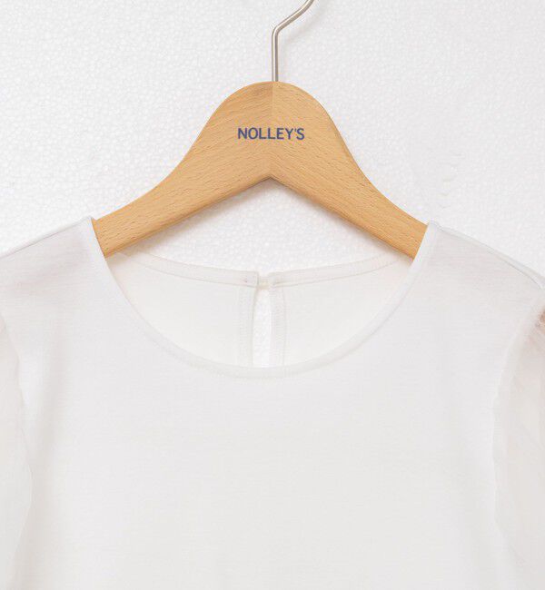 NOLLEY'S「バルーンスリーブプルオーバーカットソー」|Tシャツ・カットソー|