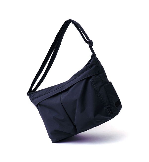 NOLLEY'S goodman「【SML/エスエムエル】別注ヘルメットショルダーバッグM」|ショルダー・メッセンジャー|ネイビー