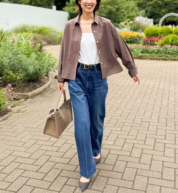 NOLLEY'S「エアリーショートシャツ」|シャツ・ブラウス|