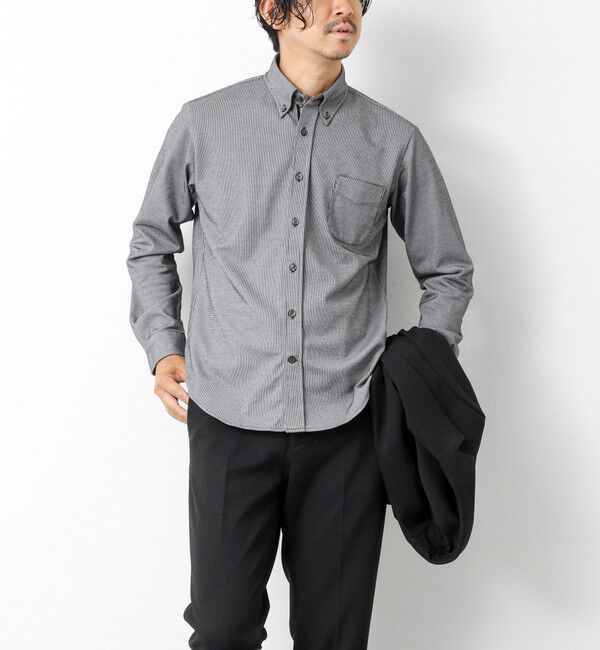 NOLLEY'S goodman「《ビジカジ対応》【ALBINI】吸水速乾テープBD 25AW」|シャツ・ブラウス|