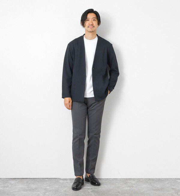 NOLLEY'S goodman「《ビジカジ対応》吸水速乾 ツイルストレッチスリムフィット 25AW」|チノ|