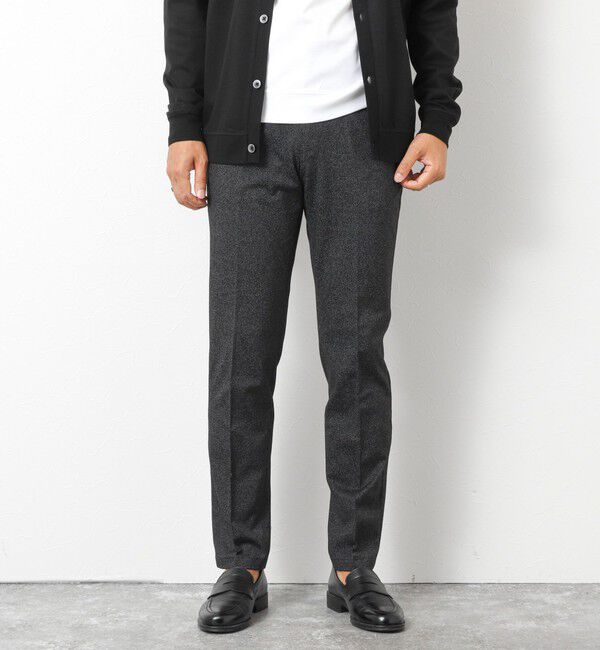 NOLLEY'S goodman「《ビジカジ対応》ハイゲージ 撚り杢 ツイルスリムフィット 25AW」|チノ|