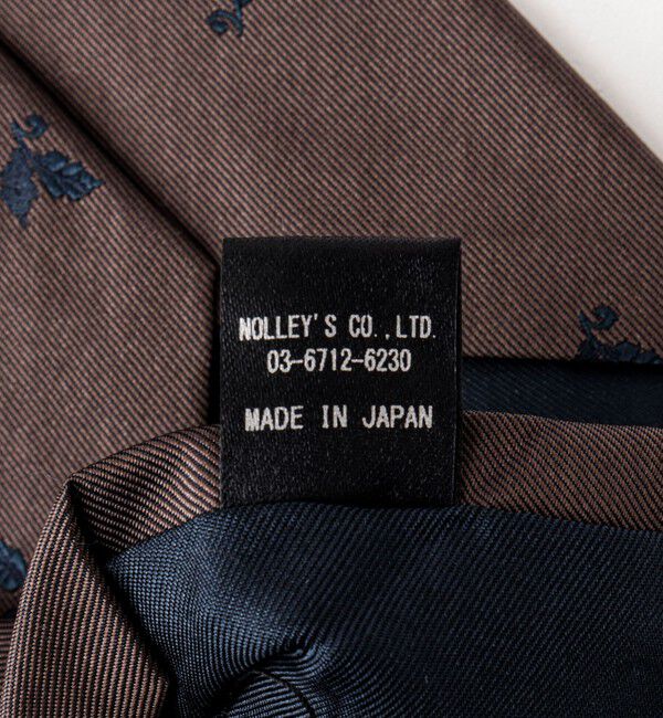 NOLLEY'S goodman「西陣リーフフライドットネクタイ 25AWコレクション」|ネクタイ・蝶ネクタイ|