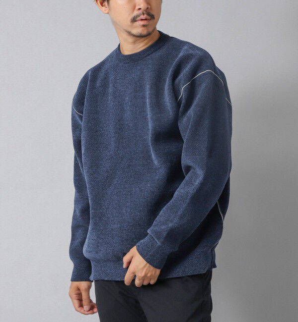 NOLLEY'S goodman「【ACTIVE SECT】《限定展開》Wフェイスモールクルーネック 25AW」|ニット・セーター|